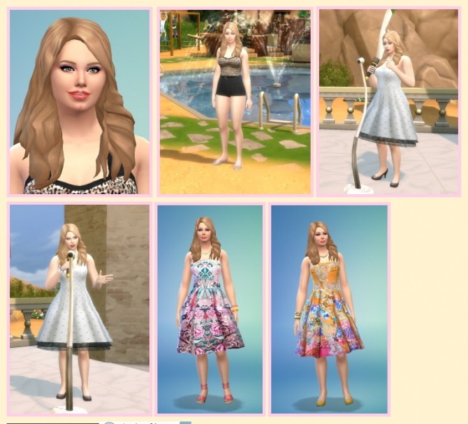 Sims 4 Adele Laurie Blue Adkins at Birksches Sims Blog