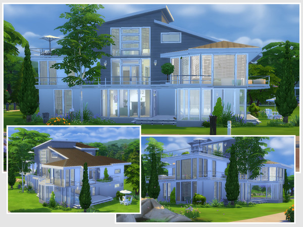 Sims 4 Gamma house by philo at TSR