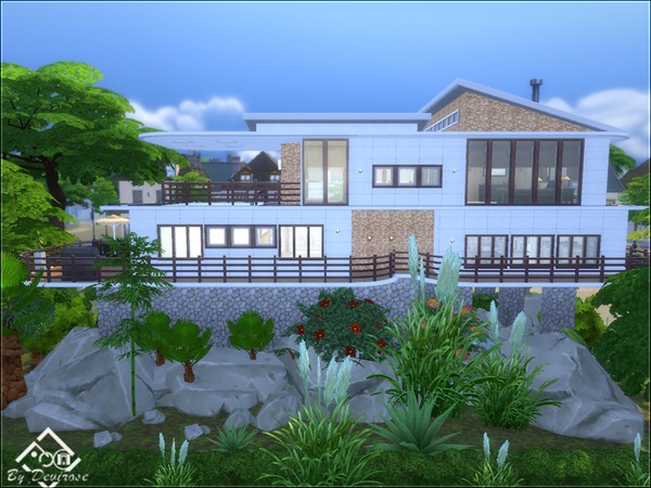 Sims 4 Armenia Modern 21 house by Devirose at TSR