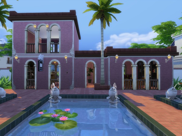 Sims 4 Cairo Market by Ineliz at TSR