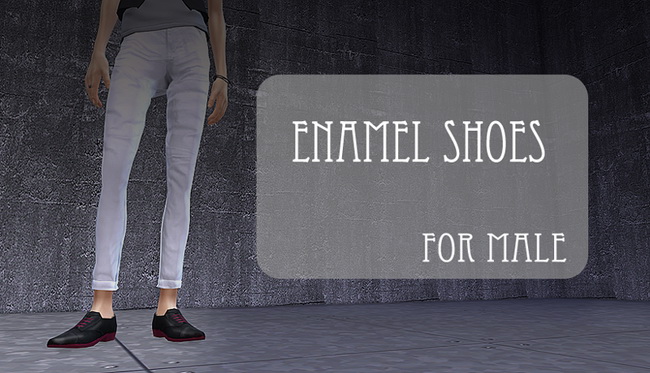 Sims 4 Enamel shoes at ChiisSims – Chocolatte Sims