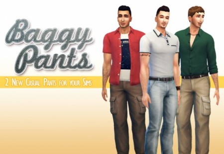Baggy pants at Down in Simsland