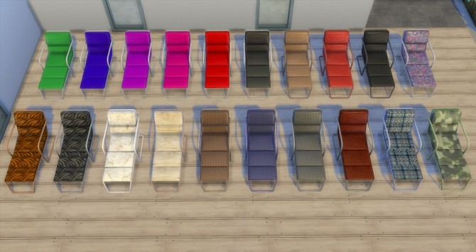 Sims 4 Functional Lounge Chair by Esmeralda at Mod The Sims