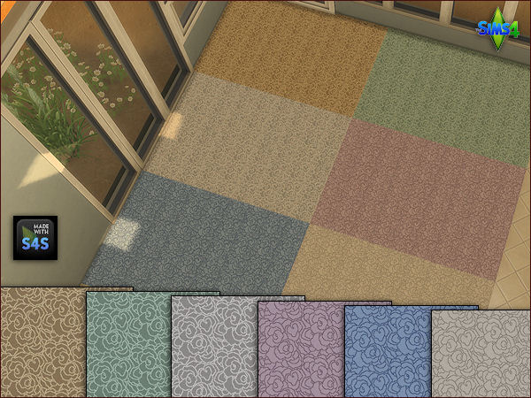 Sims 4 4 carpet floors at Arte Della Vita