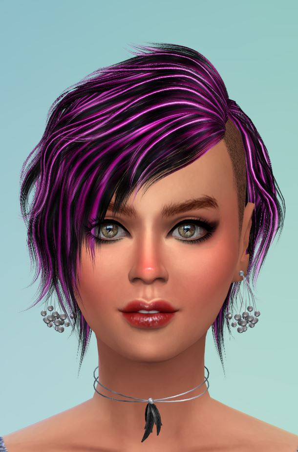 Sims 4 73 Re colors of HA2D Hair01F Basic by Pinkstorm25 at Mod The Sims