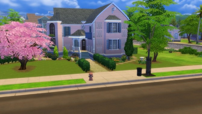 Sims 4 The Pink Home by stevo445 at Mod The Sims