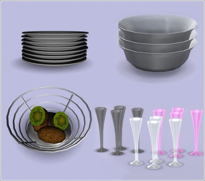 Sims 4 Dining set at Helen Sims