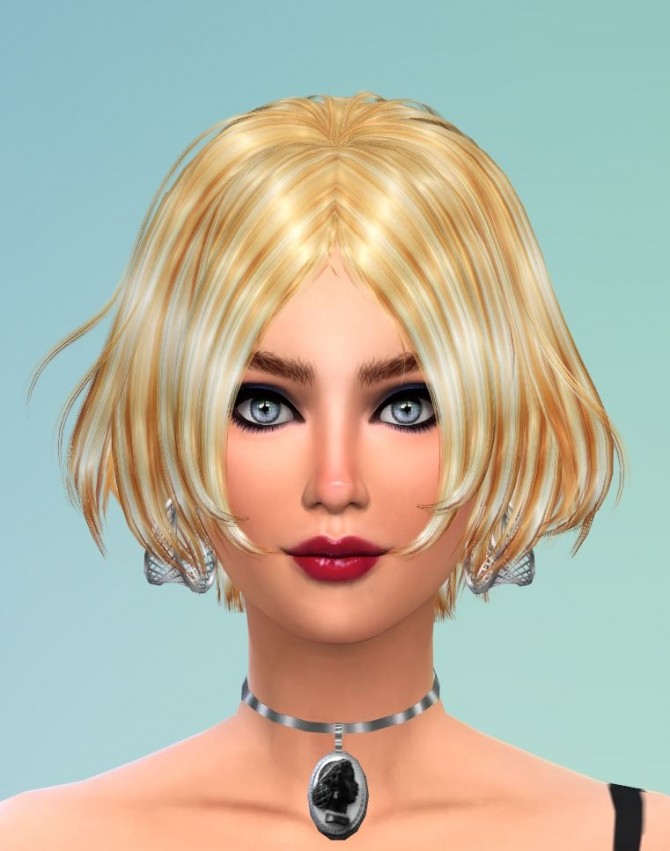 Sims 4 38 Re colors of Newsea J087 Vince Female Hair by Pinkstorm25 at Mod The Sims