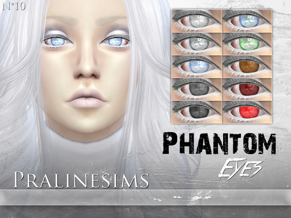 Sims 4 Phantom Eyes by Pralinesims at TSR