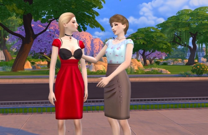 Sims 4 Cyrus L.’s Dress at manuea Pinny