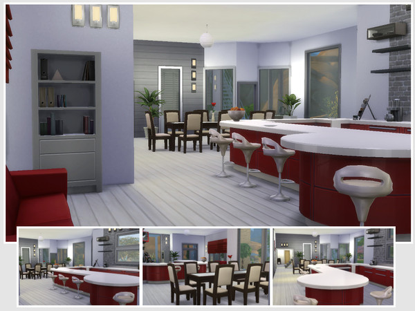Sims 4 Omega house by philo at TSR