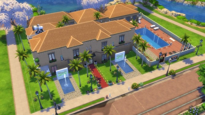 Sims 4 Starfish Point Lakeside Villa by Karter101 at Mod The Sims