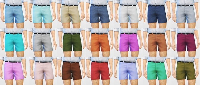 Sims 4 Prepped Shorts for males at LumiaLover Sims