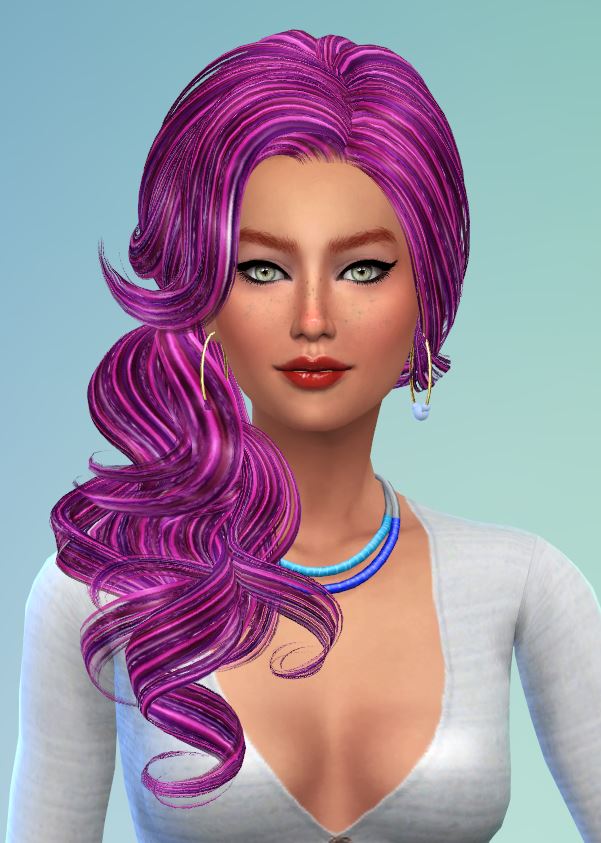 Sims 4 44 Re colors of Skysims Hair 126gio by Pinkstorm25 at Mod The Sims