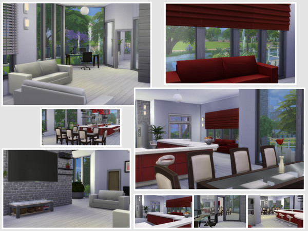 Sims 4 Omega house by philo at TSR