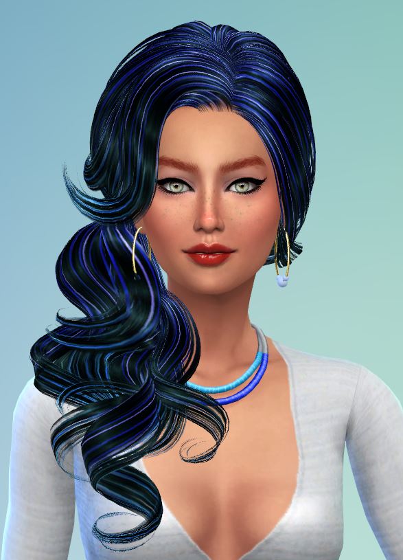 Sims 4 44 Re colors of Skysims Hair 126gio by Pinkstorm25 at Mod The Sims
