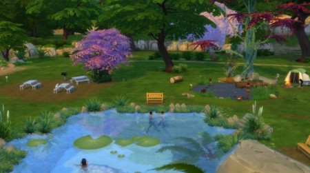 LilyPad Lake Park…Swimming, Fishing, Picnic, Playground. Camp Site.. by mrsyule at Mod The Sims