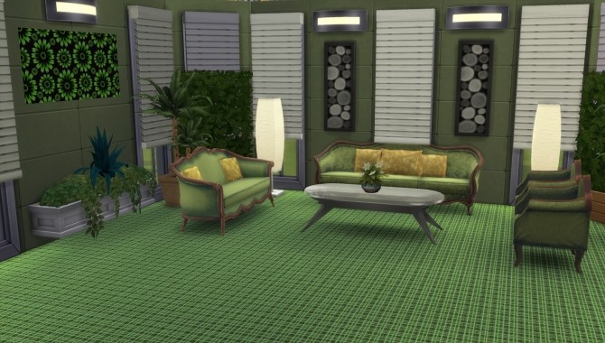 Sims 4 Plaid Stripe Carpet Set by wendy35pearly at Mod The Sims