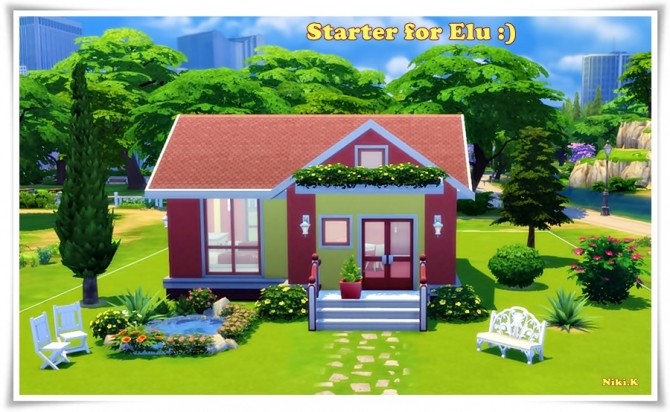 Sims 4 Starter for Elu at Niki.K Sims
