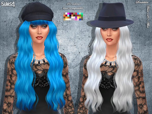 Sims 4 Hair s20 Alia by Sintiklia at TSR
