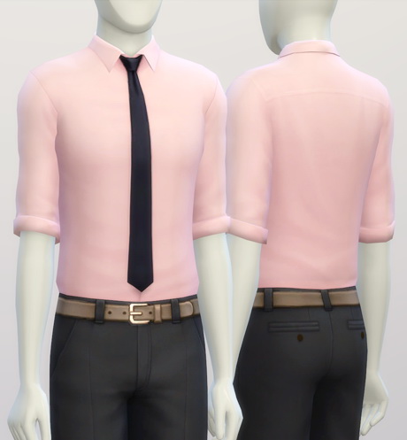 Sims 4 Rolled Up Shirt Sleeves M at Rusty Nail