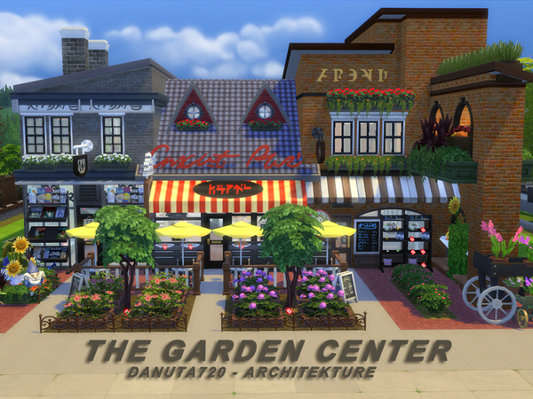 Sims 4 The garden center by Danuta720 at TSR