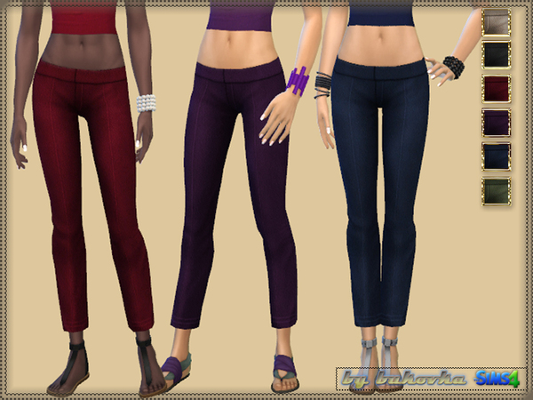 Sims 4 Set of Pants & T shirt by bukovka at TSR