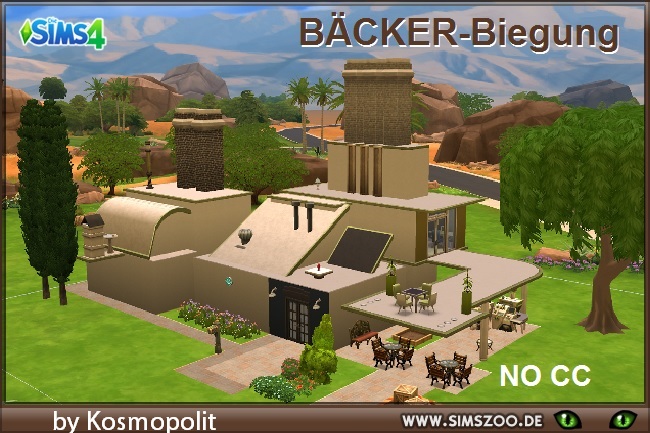Sims 4 Baecke Biegung house by Kosmopolit at Blacky’s Sims Zoo