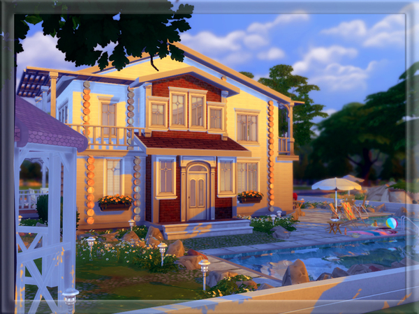 Sims 4 V 09 house by Vidia at TSR