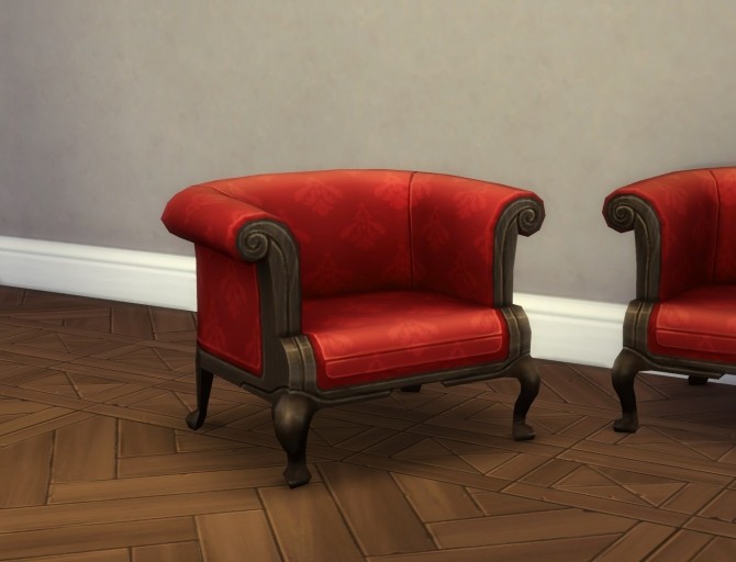 Sims 4 Cuttlefish Living Chair by plasticbox at Mod The Sims