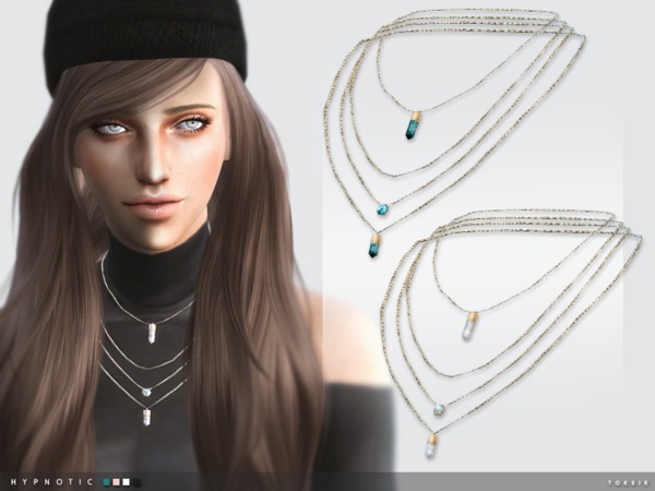 Sims 4 Hypnotic Necklace by Toksik at TSR