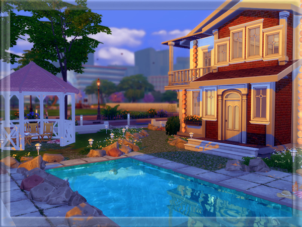 Sims 4 V 09 house by Vidia at TSR