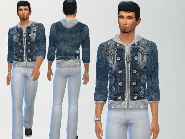 Sims 4 Father and Son Jackets by Puresim at TSR