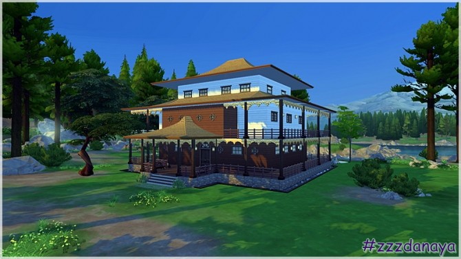 Sims 4 Spa Resort Zen in amber by Zzz Danaya at ihelensims