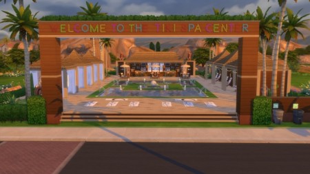 Tiki Spa Center by Mykuska at Mod The Sims