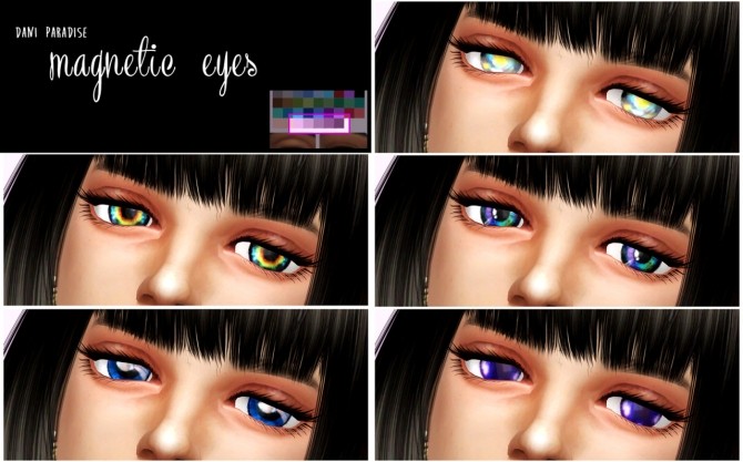Sims 4 Magnetic eyes at Dani Paradise