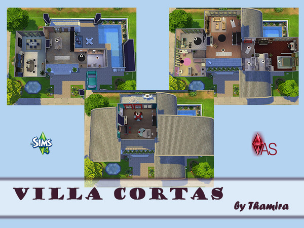 Sims 4 Villa Cortas by Thamira at TSR