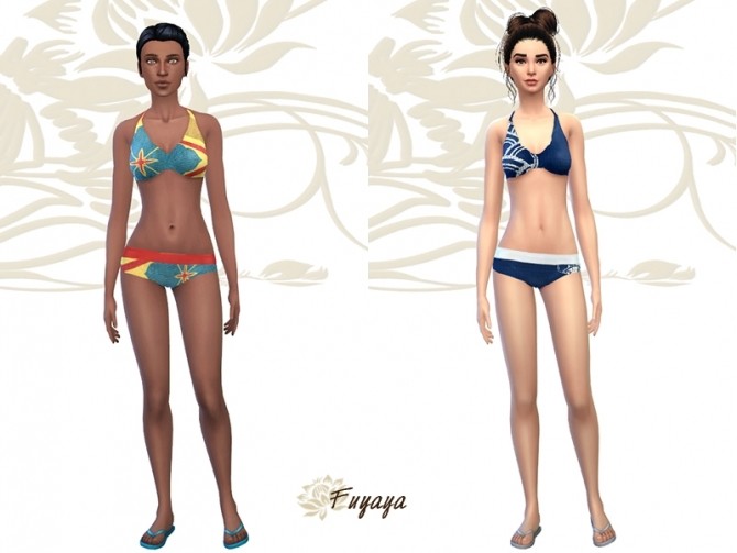 Sims 4 Swimsuits by Fuyaya at Sims Artists