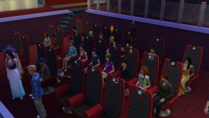 Sims 4 Cinema Mod by simmythesim at Mod The Sims