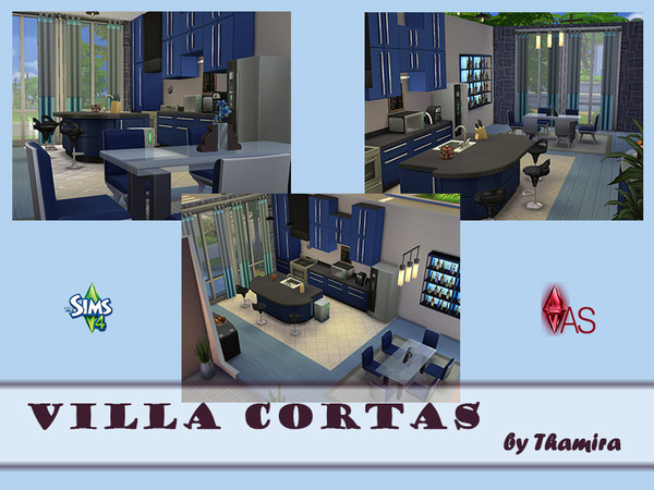 Sims 4 Villa Cortas by Thamira at TSR