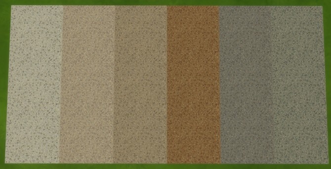 Sims 4 Gravel Floor Tiles by Warsteina at Mod The Sims