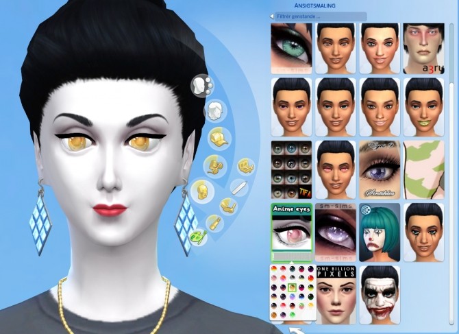 Sims 4 Anime inspired eyes by Erling1974 at Mod The Sims