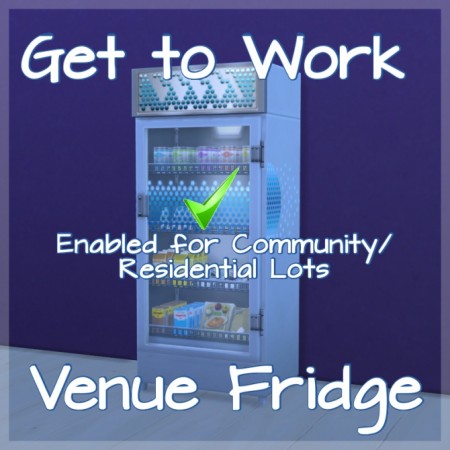 GTW Venue Fridge by scarletqueenkat at Mod The Sims
