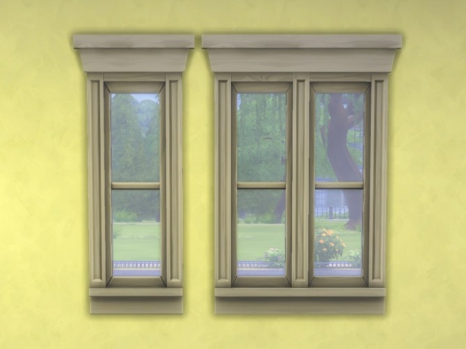 Sims 4 Single Vision Window by plasticbox at Mod The Sims