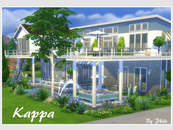 Sims 4 Kappa house by philo at TSR
