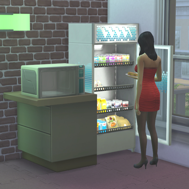 Sims 4 GTW Venue Fridge by scarletqueenkat at Mod The Sims