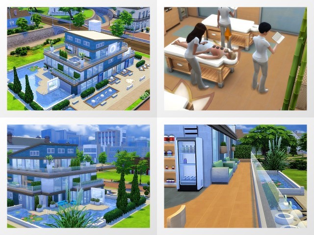 Sims 4 Wellpoint center by Oldbox at All 4 Sims