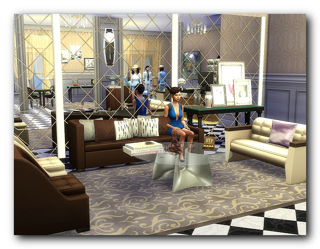 Sims 4 Hotel Canne at Architectural tricks from Dalila