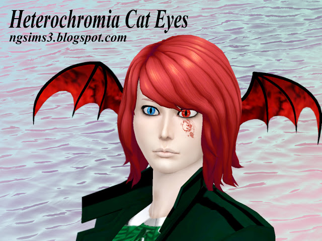 Sims 4 Heterochromia Cat Eyes at NG Sims3