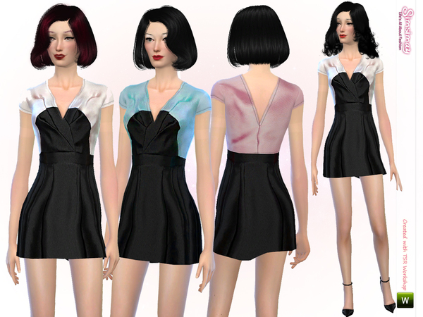 Sims 4 Classics Collection Classy Dress by Simsimay at TSR